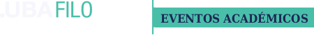 Logo UBA Filo - Eventos Académicos